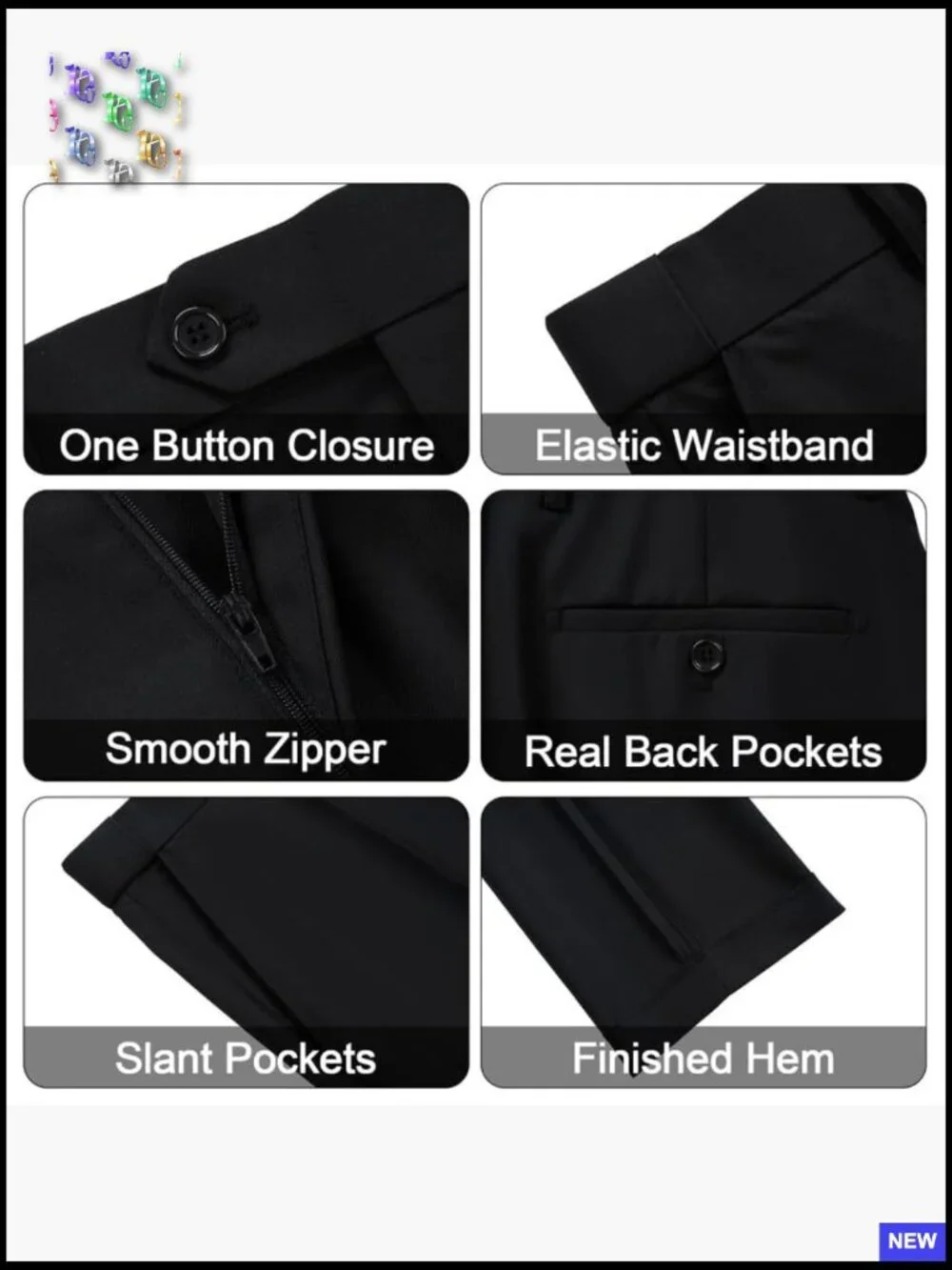 Slim Fit One Button Tuxedo Suit Set Formal Wedding Prom Elegant Party